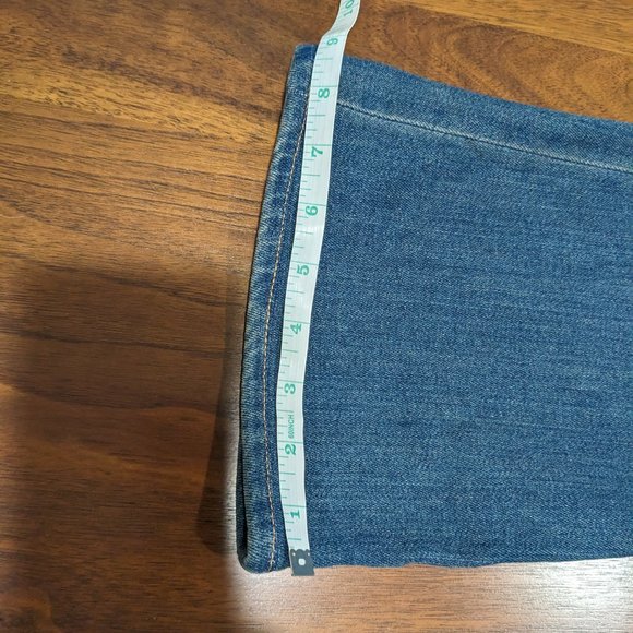 AG Goldschmied Dark Wash Mid Rise The Angel Flair Jeans 29 - Picture 11 of 15